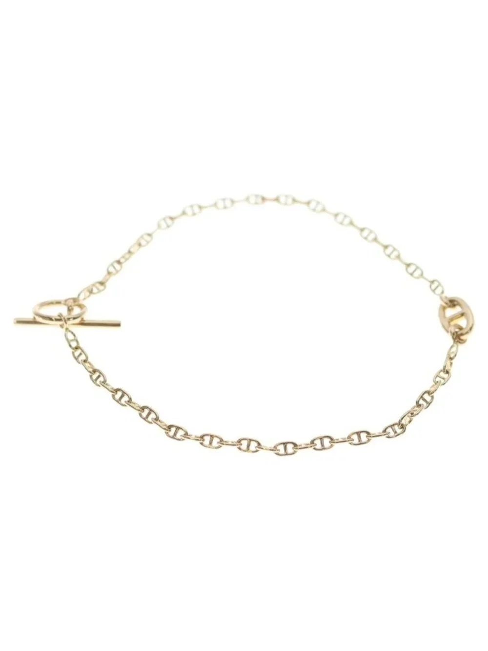 Hermes 18k Pink Gold Chaine D'ancre Farandole ST Bracelet